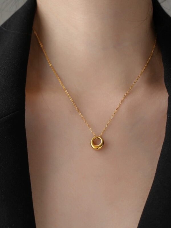 1075 Gold Plated Necklace - Image 3