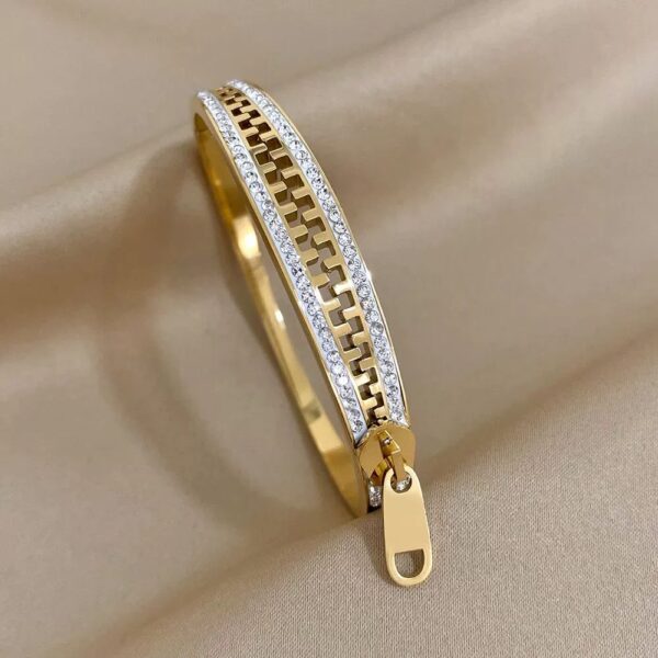 1082 Gold Plated Bangle - Image 2