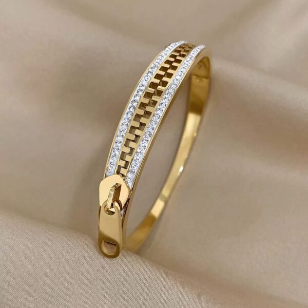 1082 Gold Plated Bangle - Image 4