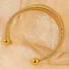 1073 Gold Plated Bangle