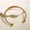 1073 Gold Plated Bangle