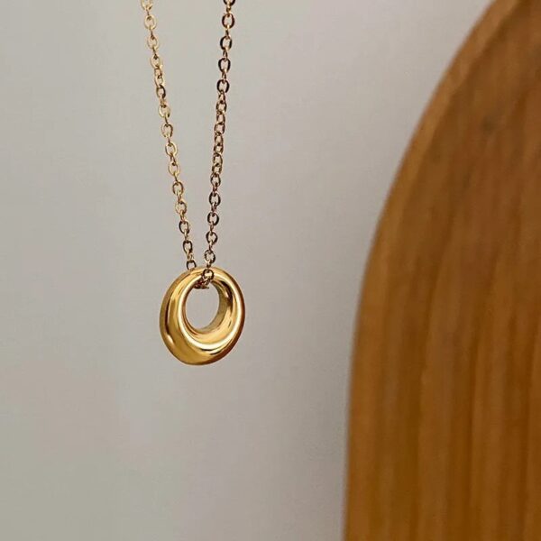 1075 Gold Plated Necklace - Image 6