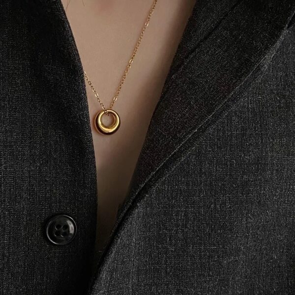 1075 Gold Plated Necklace - Image 7