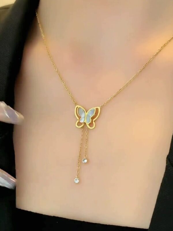 1078 Gold Plated Necklace - Image 7