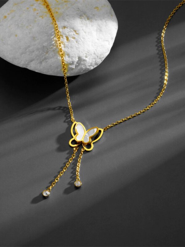 1078 Gold Plated Necklace - Image 5