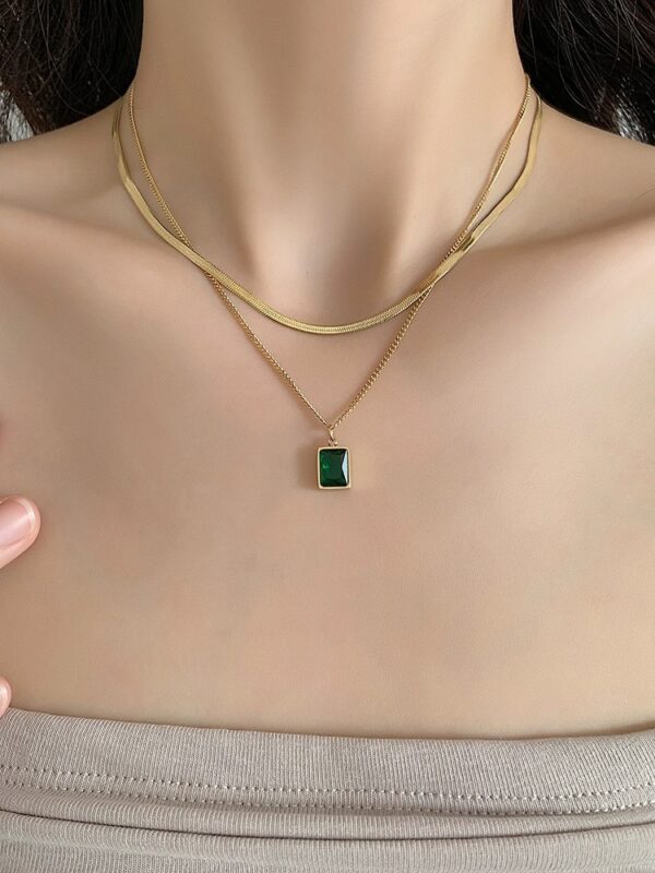 1077 Gold Plated Necklace - Image 3