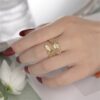 1079 Gold Plated Ring