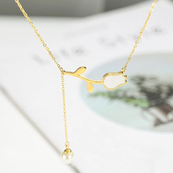 1081 Gold Plated Necklace - Image 8