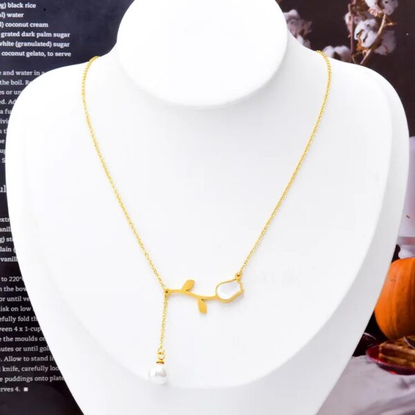 1081 Gold Plated Necklace - Image 6