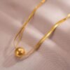 1086 Gold Plated Necklace