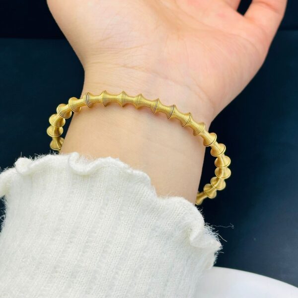 1091 Gold Plated Bangle - Image 5