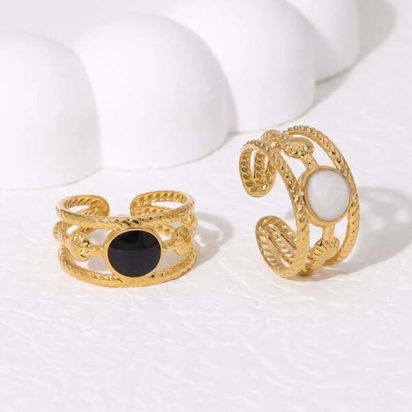 1090 Gold Plated Ring - Image 4