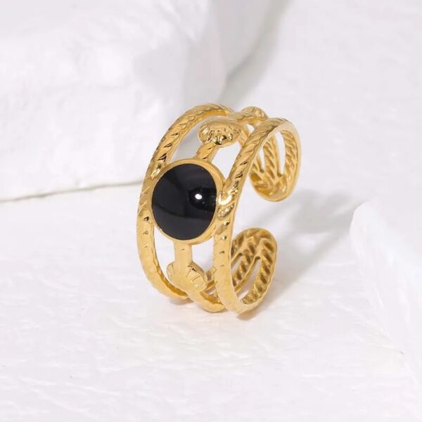 1090 Gold Plated Ring - Image 5