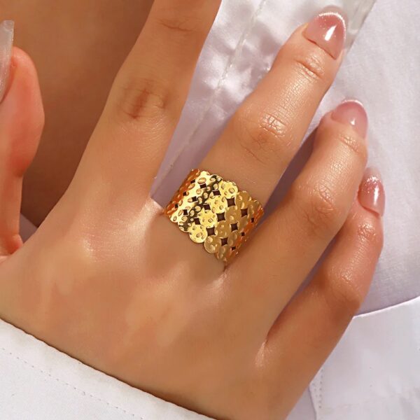 1088 Gold Plated Ring - Image 2