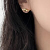 1130 Gold Plated Earrings