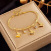 1100 Gold Plated Bracelet