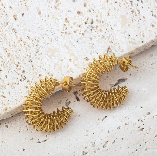 1129 Gold Plated Earrings