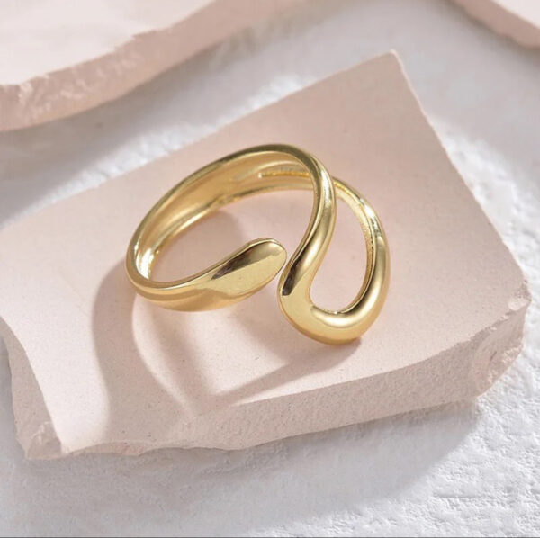 1125 Gold Plated Ring - Image 3