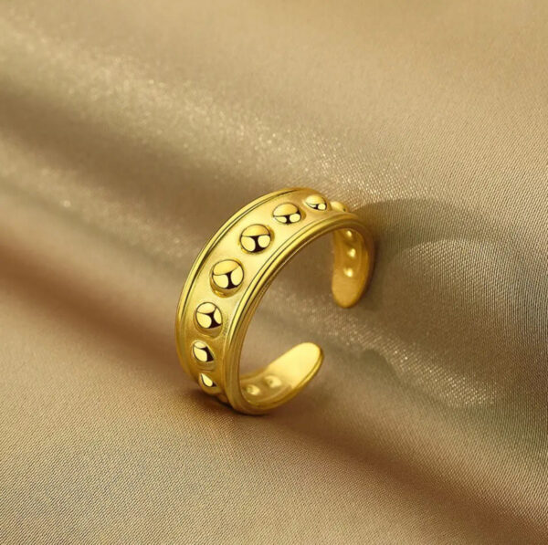 1124 Gold Plated Ring - Image 2