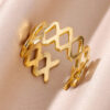 1123 Gold Plated Ring