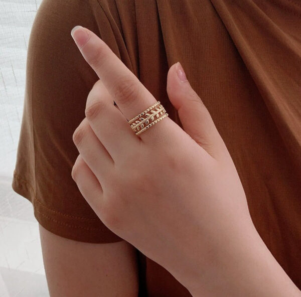 1122 Gold Plated Ring - Image 2
