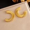 1128 Gold Plated Earrings