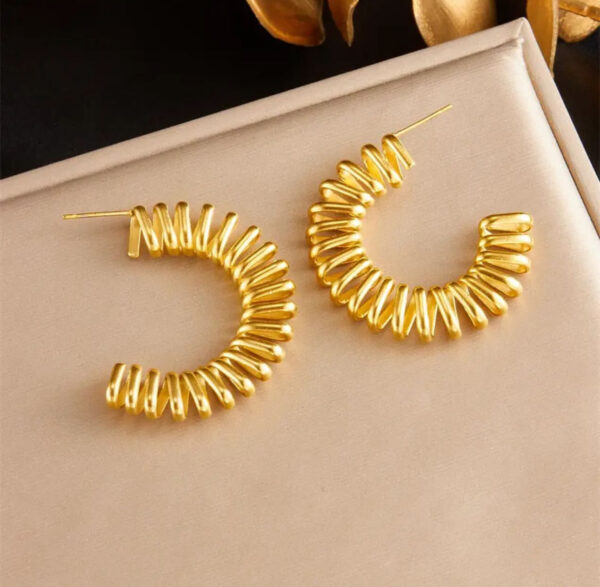 1128 Gold Plated Earrings