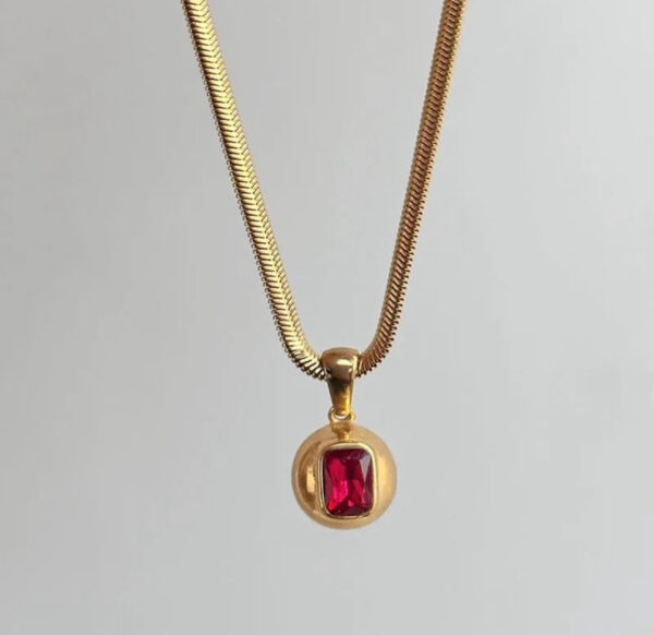 1099 Gold Plated Necklace - Image 6