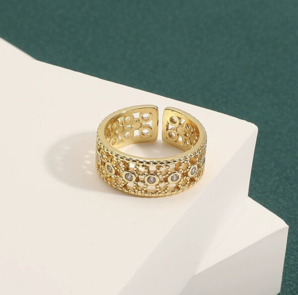 1121 Gold Plated Ring