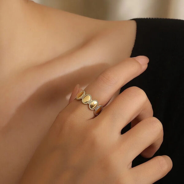 1118 Gold Plated Ring