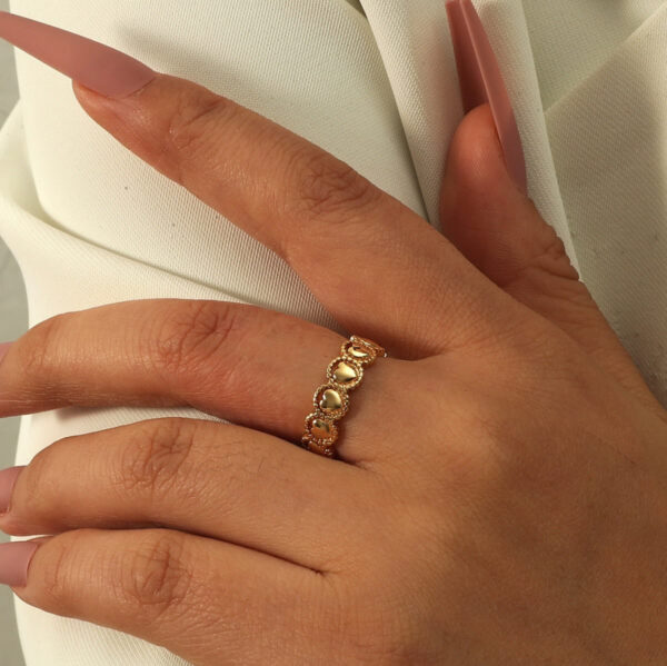 1118 Gold Plated Ring - Image 2