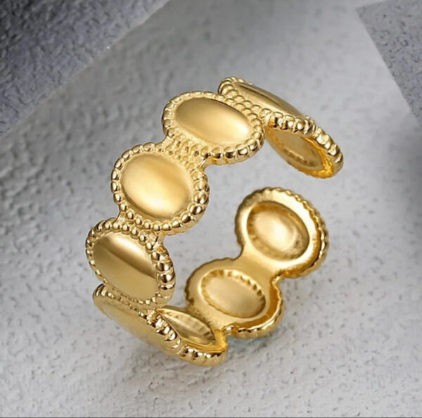 1118 Gold Plated Ring - Image 5