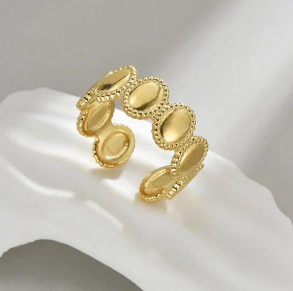 1118 Gold Plated Ring - Image 6