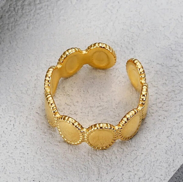 1118 Gold Plated Ring - Image 8