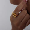 1117 Gold Plated Ring