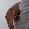 1117 Gold Plated Ring
