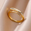 1117 Gold Plated Ring