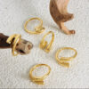 1117 Gold Plated Ring