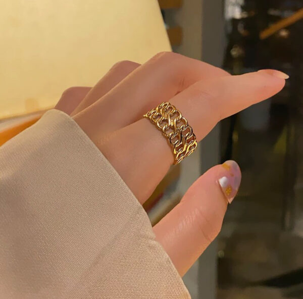 1114 Gold Plated Ring - Image 2