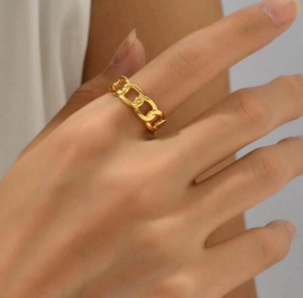 1113 Gold Plated Ring