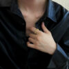 1113 Gold Plated Ring