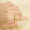 1113 Gold Plated Ring