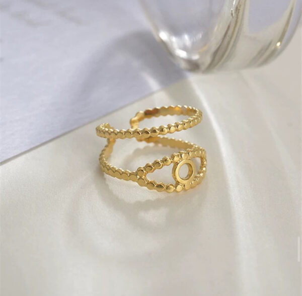 1111 Gold Plated Ring - Image 2