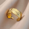 1110 Gold Plated Ring