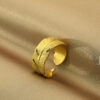1110 Gold Plated Ring