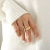 1108 Gold Plated Ring