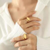 1108 Gold Plated Ring