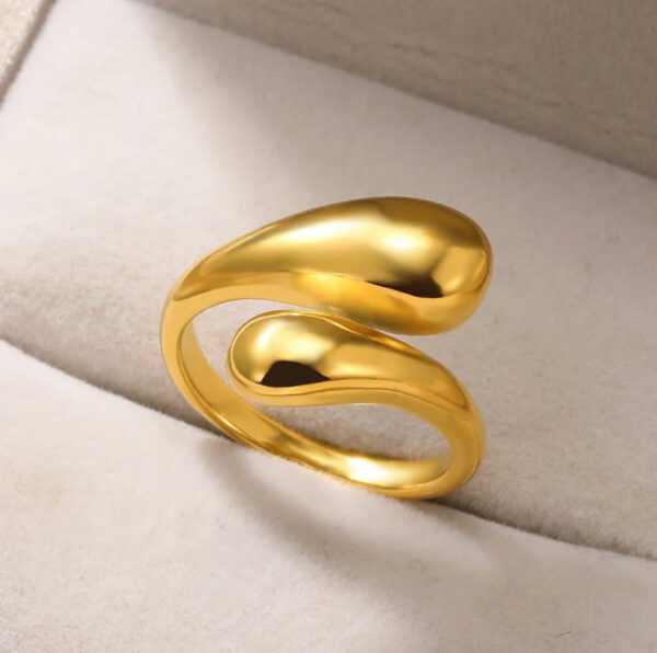 1107 Gold Plated Ring - Image 2