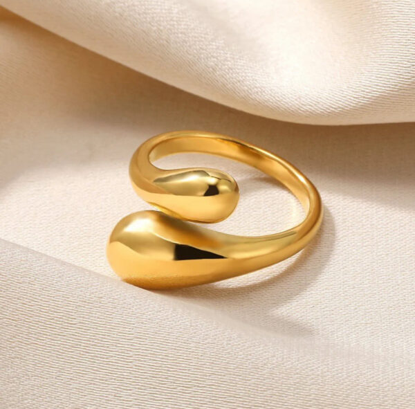 1107 Gold Plated Ring - Image 3