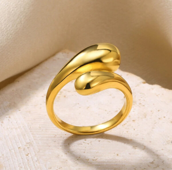 1107 Gold Plated Ring - Image 5